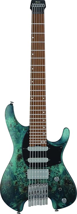 Ibanez Q547PB 7-string Electric Guitar - Cosmic Blue Low Gloss