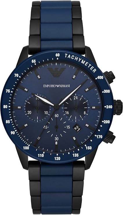 Emporio Armani AR70001 Men's Wristwatch, Black, wrist watch quartz gift