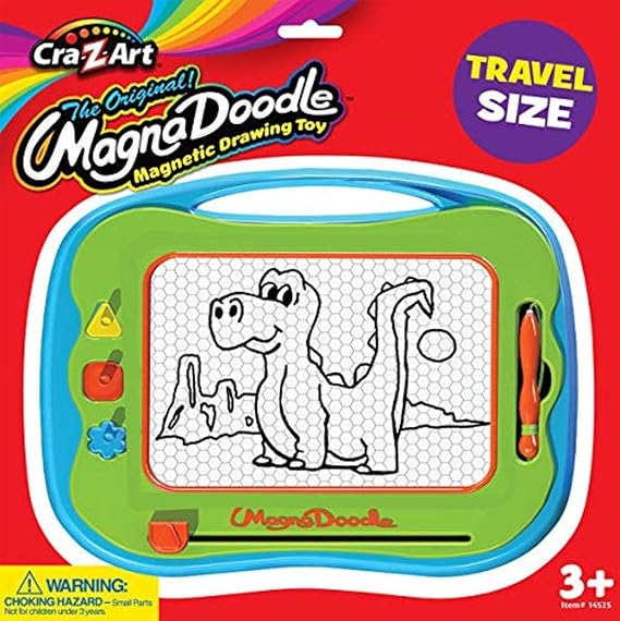 Cra-Z-Art Travel Magna Doodle - 50 Years of Creative Fun Classic Magnetic Drawing Board Toy, Ages 3+