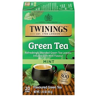 Twinings Tea, Tea,green,mint 20 Bag