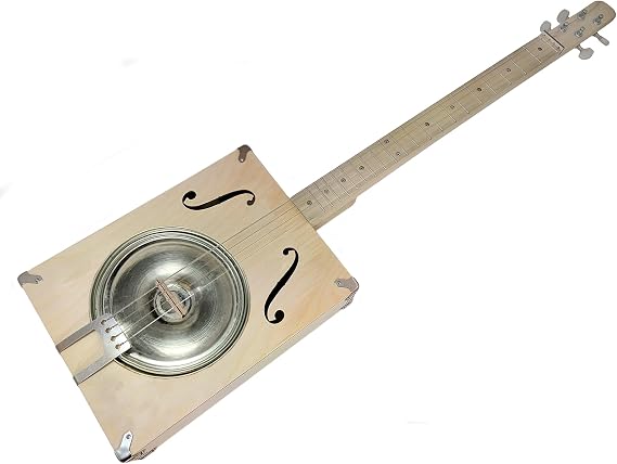 The 4-string "Hubcap Howler" Resonator Guitar Kit - 23" Scale GDGB