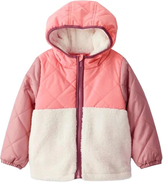 Carter's Girls' Midweight Sherpa Fleece Jacket
