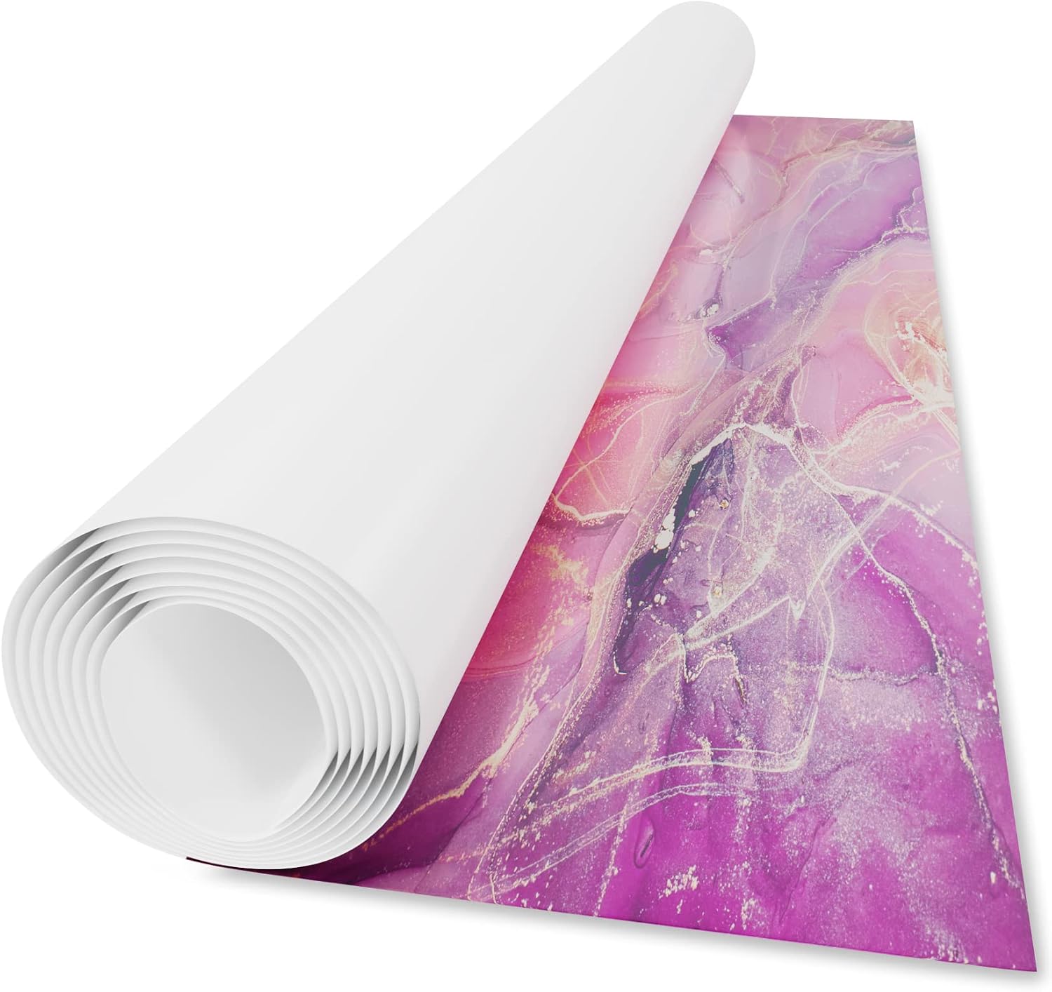 Alcohol Ink Paper Roll - Heavyweight Synthetic Paper 24x50, 200gsm - Extra Smooth Non-Porous Surface for Alcohol Ink, Watercolor, and Mixed Media Art