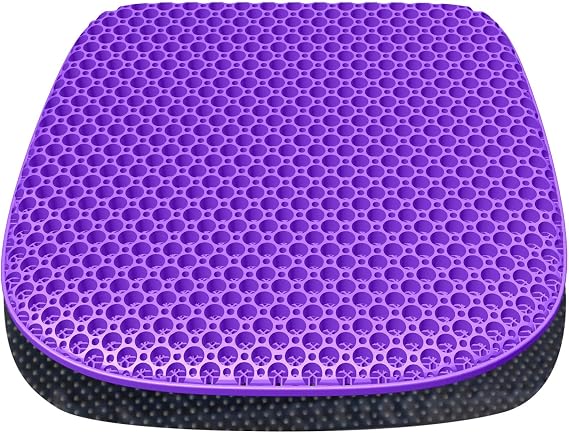 Gel Seat Cushion for Long Sitting Seat Pad For Car Office Chair Wheelchair