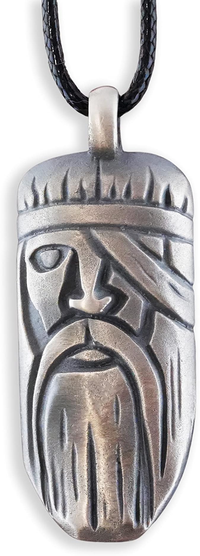 Baldur Jewelry Odin Viking Necklace, 925 Sterling Silver Norse Amulet