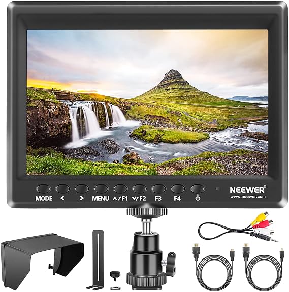 NEEWER F100 7inch Camera Field Monitor HD Video Assist IPS 1280x800