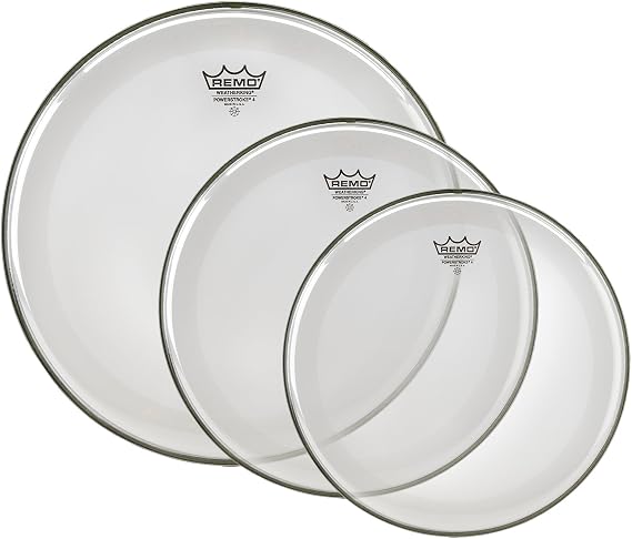 Remo Powerstroke P4 Clear Drumhead Pack