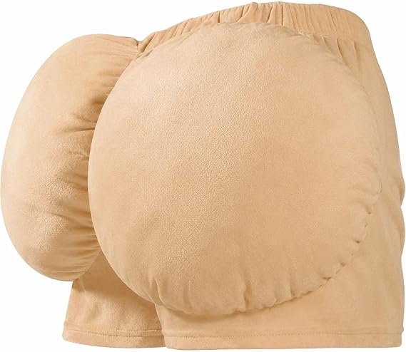 Fake Butt Costume, Fake Butt Halloween for Old Lady Costume | Fake Big Butt, Funny Fake Butt Cheeks Effect, Old Lady Costume Accessory, Lightweight Costume Pad, Halloween Party Prop