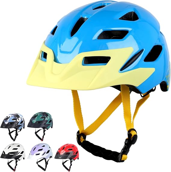 Kids Bike Helmet, Toddler Youth Helmet for Boys Girls, Ages 3-5, 5-8, 8-14
