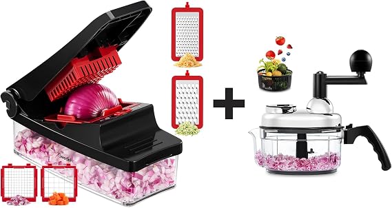 Food Chopper and Quick Chopper Bundle