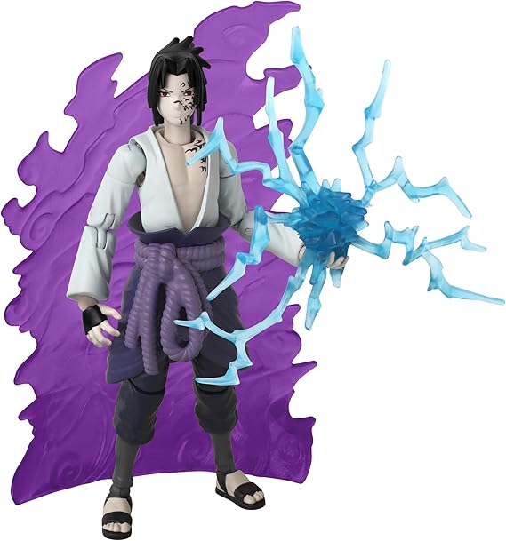ANIME HEROES Bandai 17cm Naruto Sasuke Uchiha Action Figure - Anime Figure
