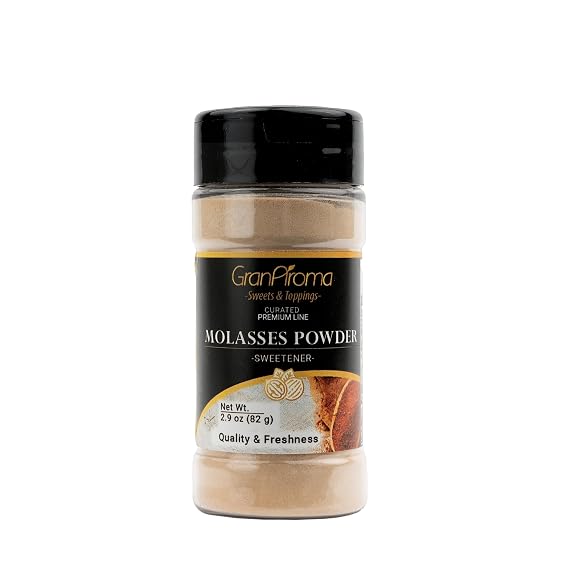 GranAroma Molasses Powder, Sweetener for Baking and Treats (2.9 Ounce)