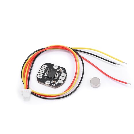 Teyleten Robot AS5048A Magnetic Encoder PWM/SPI Interface High Precision 14 Bit Brushless Motor AS5048A Encoder SPI/I2C 1pcs