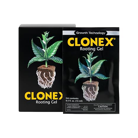 Clonex Rooting Gel High-Performance Rooting Compound - 15ml | For Plant Cuttings, Contains IBA, Promotes Root Initiation & Development