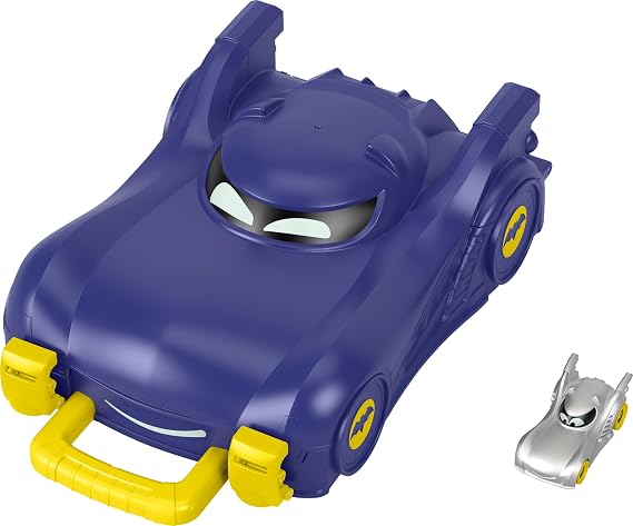 Fisher-Price DC Batwheels Preschool 1:55 Scale Die-Cast Car Racket for Ages 3+ (HRJ52)