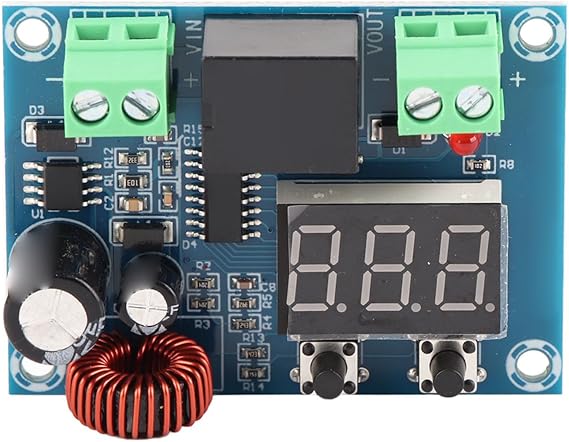Low Voltage Cutoff, XH M609 12‑36V DC Low Voltage Digital Disconnect Protector Module