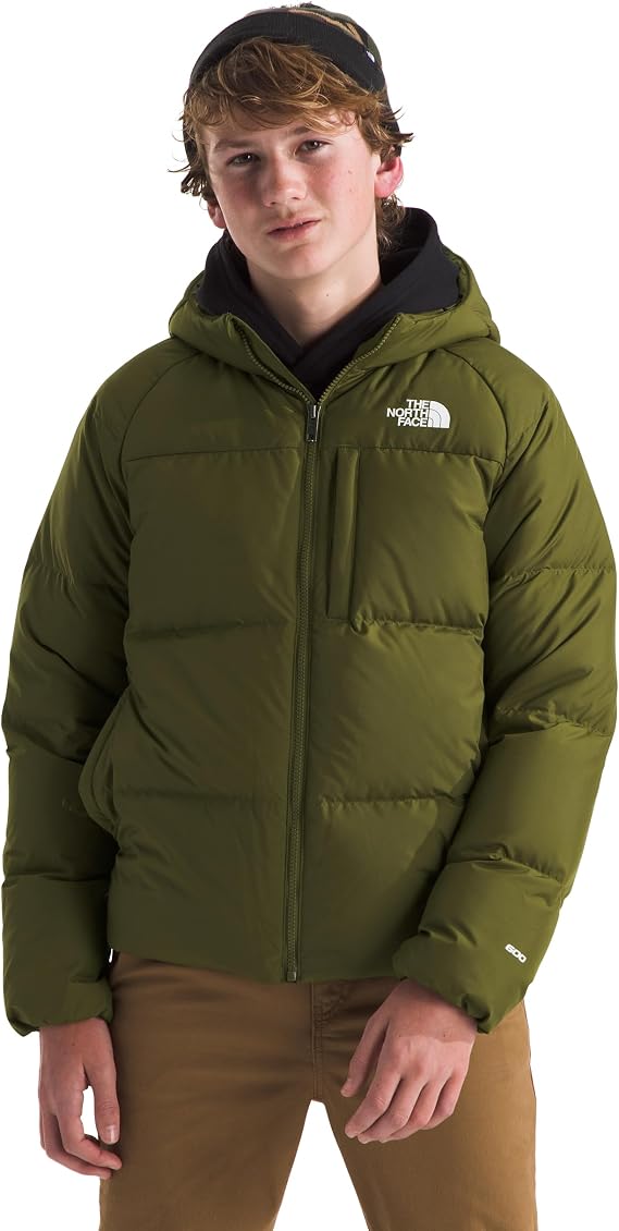 The North Face Kids Reversible North Down Hooded Jacket (Little Kids/Big Kids)