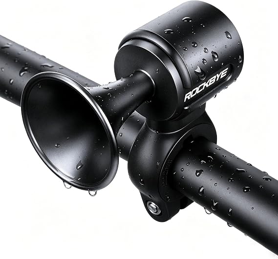 電動自転車ホーン USB-C 充電式自転車ホーン 120dB 大音量クリア IP65 防水バイクホーン 300mAhバッテリー付き 22.2/25.4mmハンドルバーに対応 大人/子供/マウンテンバイクスクーター/電動自転車用