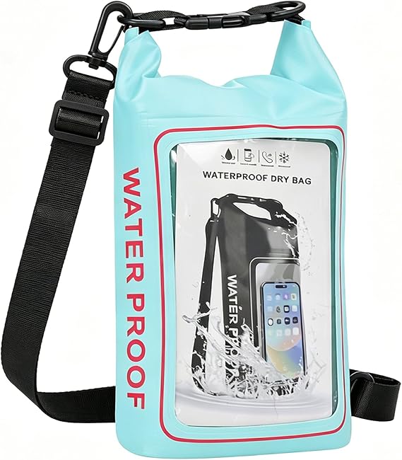 154 Pieces Waterproof Boat First Aid Kit Dry Bag with Out Bags Pouch Roll Top Boat Emergency Kit 2-in-1 for Camping Fishing Kayaking Swimming Rafting