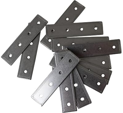 XL Straight Bracket Pack of 12pcs for 15mmx15mm Beams