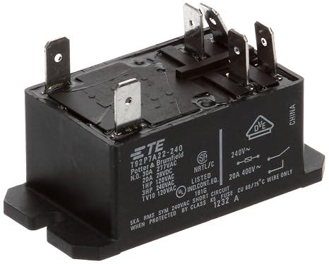 Hussmann 1804241, Relay Tyco T92P7A22-240