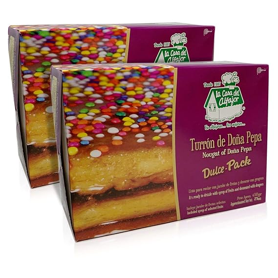 Turron de Dona Pepa La Casa del Alfajor 2 packs