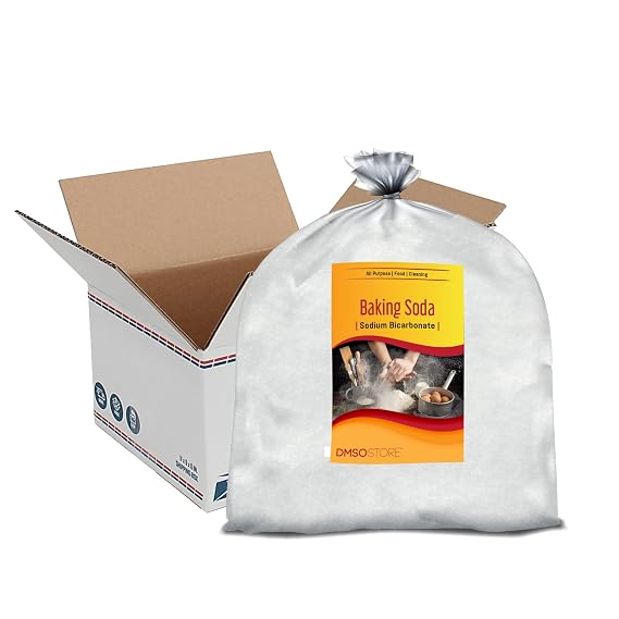 Baking Soda 30 lbs. Pure Sodium Bicarbonate Versatile Kitchen Essential for Baking, Cleaning, and More! Perfect for Cooking, Deodorizing, and DIY Cleaning Solutions.