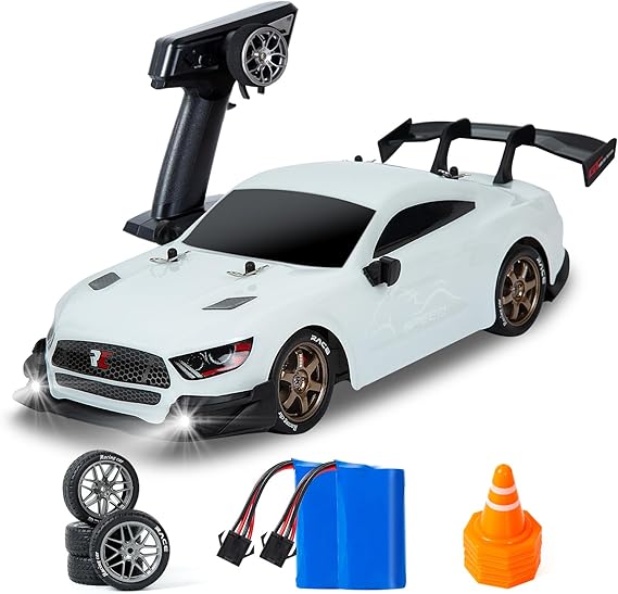 RC Drift Car, 1:14 Remote Control Drift Car 4WD GT Drift RC Cars High Speed Racing Vehicle Drifting Cars with Proportional Throttle Toy for Adults Boys Kids