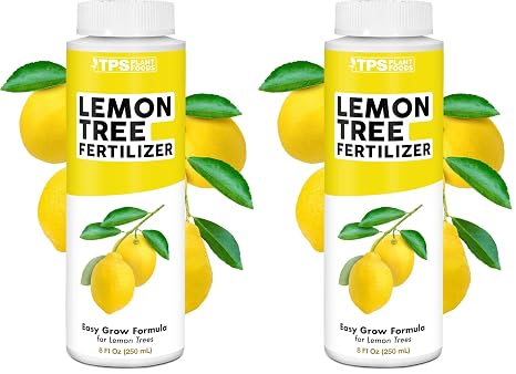 Lemon Tree Fertilizer Liquid Plant Food for More Fruit, Better Flowering & Stronger Root Development, 8 oz (Pack of 2)