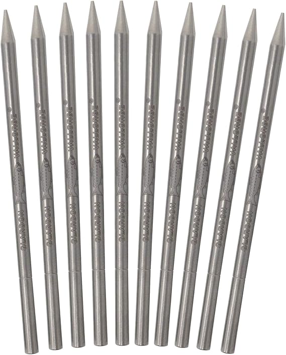 Pack of 10 Glardon Vallorbe Swiss-Made Beading Bead Tool Stone Setting Jewelry Making Tools No. 2-0.35 MM