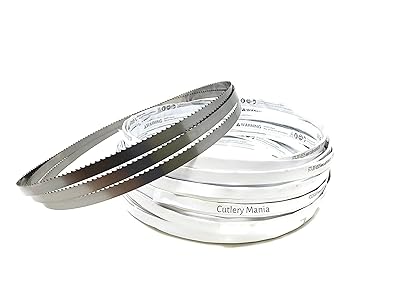 Cutlery Mania Meat Band Saw Blade 124 inch 3tpi X 58 X .025 4-Pack