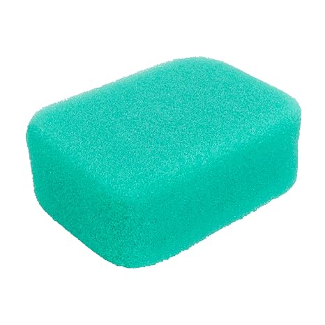 QEP 70020-18 Epoxy Grout Sponge 7" x 5" x 2-1/2" Teal Color - Individually Bagged