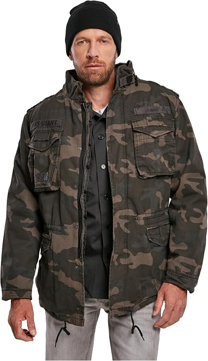 Brandit Jacket M65 Giant, Size:6XL, Color darkcamo