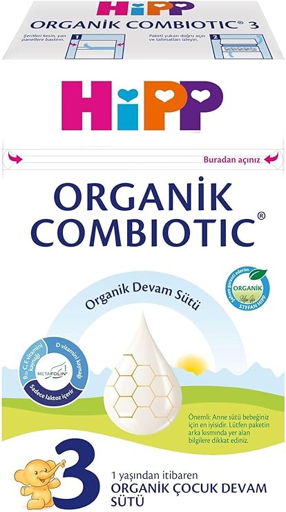 HiPP 3 Organic Combiotic Continuation Milk 600 gr