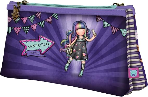 Santoro Gorjuss - Double Pencil Case - Up and Away