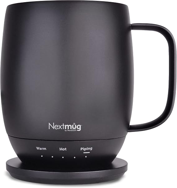 Nextmug - Temperature-Controlled, Self-Heating Coffee Mug