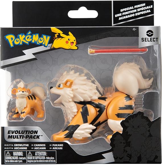 Pokemon Evolution Multipack - Growlithe, Arcanine