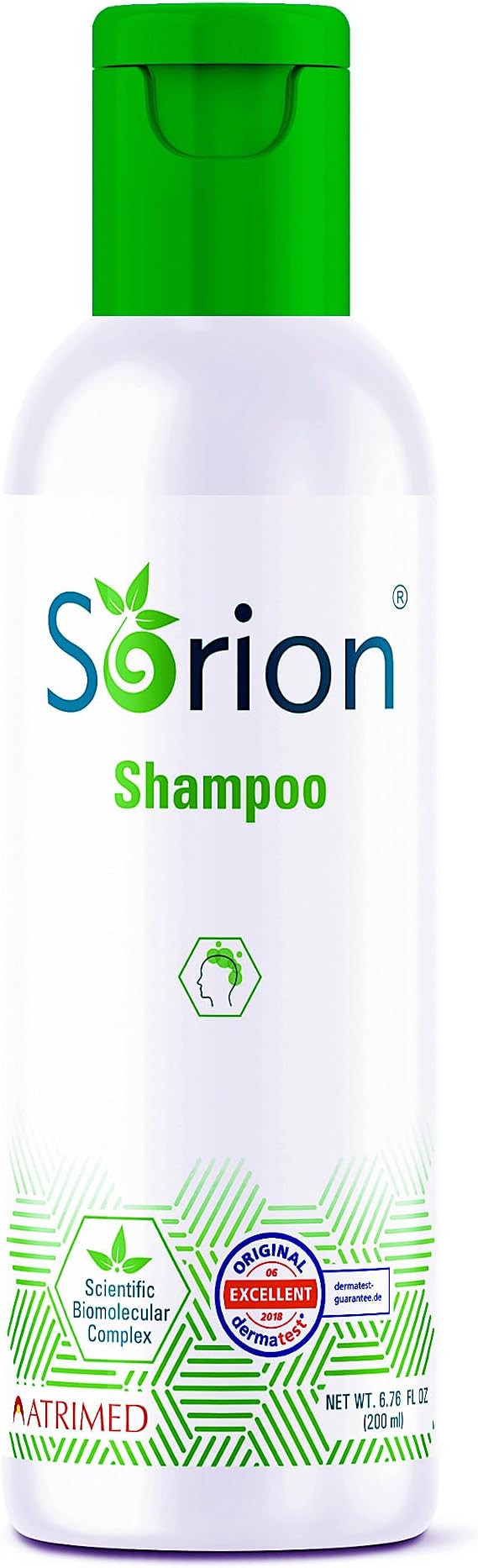 Sorion Shampoo - Hair Thickening Herbal Shampoo and Dry Scalp Treatment | with Coconut Oil, Neem, Turmeric and Pala Indigo Hair Care
