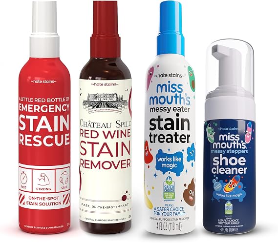 Miss Mouth's Messy Eater Stain Treater - Emergency Stain Rescue - Chateau Spill Spray - Messy Steppers - Travel Essentials