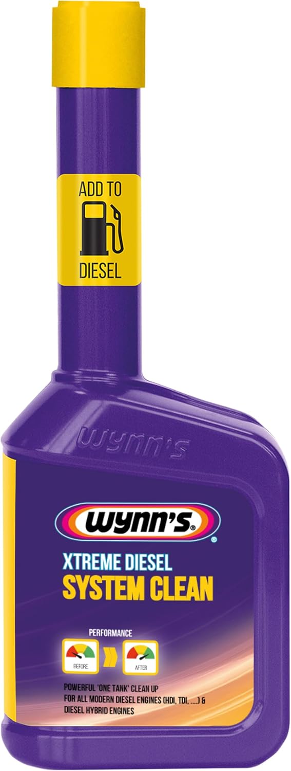 Wynn's Extreme Diesel System Cleaner - Deep Cleaning Engine Treatment - Restores Fuel Economy & Reduces Emissions - Prevents Turbo, EGR Valve & DPF Issues - 325ml