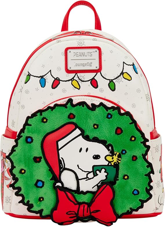 Loungefly Peanuts Holiday Mini Backpack