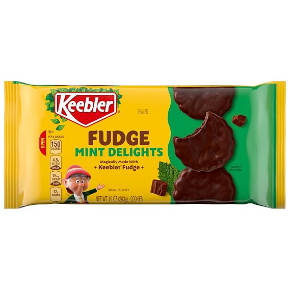 Keebler Grasshopper Mint Cookies, 10oz