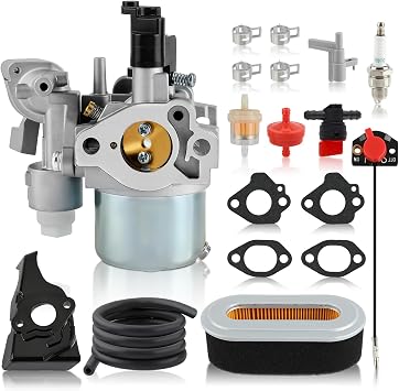 GoaMotors EX13 Carburetor with Air Filter Fuel Line Kit for Subaru for Robin EX17 EX17D EX170 EX170D SP170 SP17 EX13 Engine 277-62301-30, 277-62302-50,277-62301-10, 277-62301-50 Carb Tune Up Kits