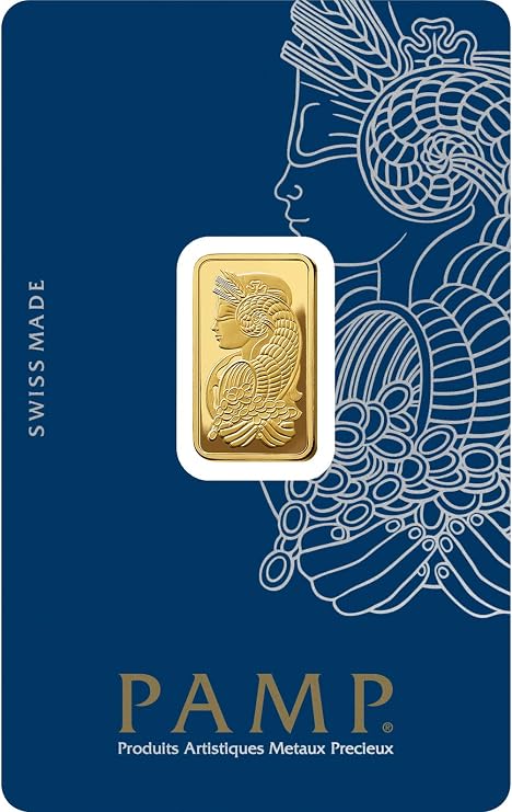 Pamp Suisse Fortuna 999.9 Gold Bar 5 g Real Gold Blister