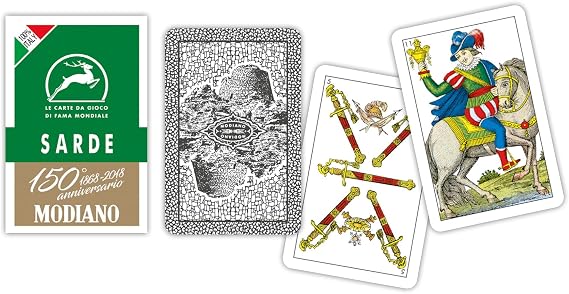 Modiano Sardines Verdi 150° Annversario Playing Cards