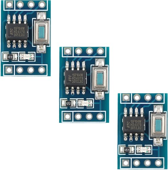 3pcs STC15F104W 51 Microcontroller Module with Development Board for Learning Projects