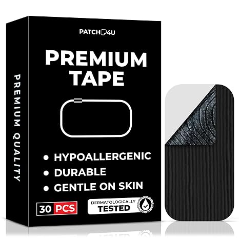 PATCH4U Premium Tape (30 Pack) - Pain Free Removal, Hypoallergenic
