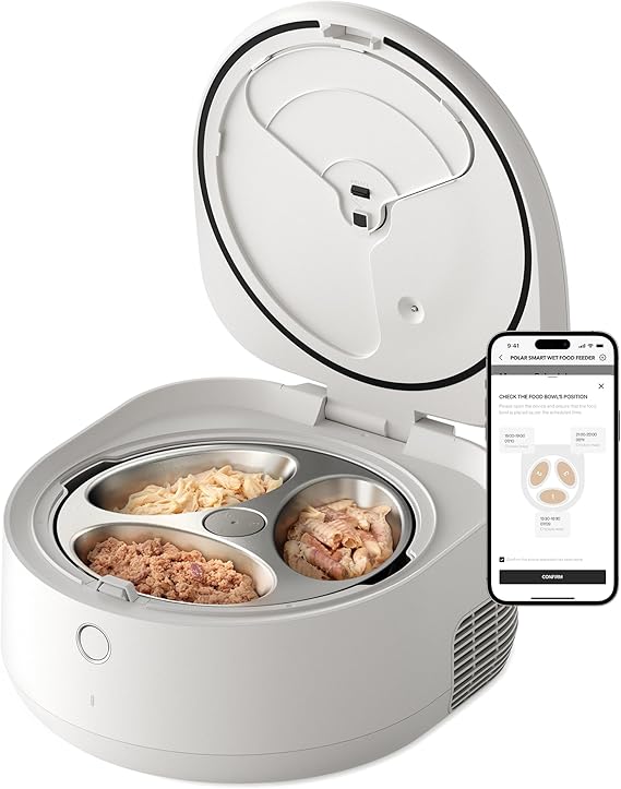 PETLIBRO Automatic Cat Feeder Wet Food with Stainless Steel Bowl