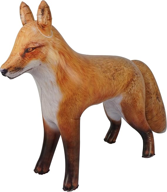 HOHQB 39" Large Inflatable Animal Arctic Red Fox Toys Party Balloons