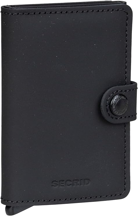 SECRID M/MINI MATTE MINI WALLET Black